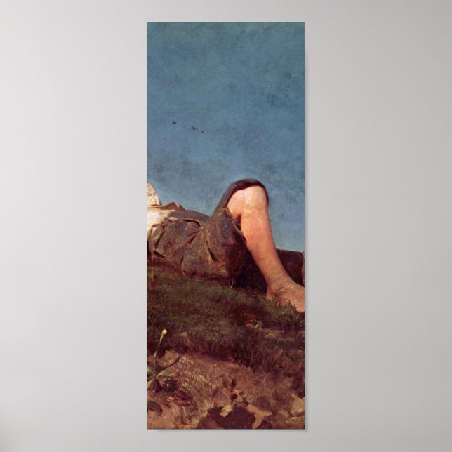 Poster Franz von Lenbach - Un berger (Devant)