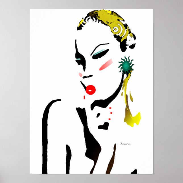 Poster Frapper un pot (Devant)