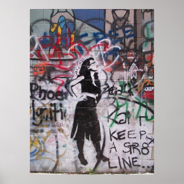 Poster Frapper un pot (Devant)