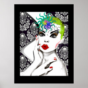 Poster Frappez une pose