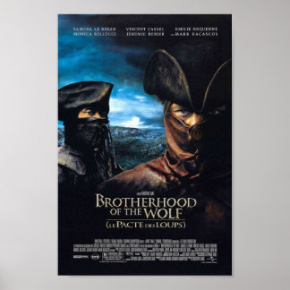 Poster Fraternité du loup français