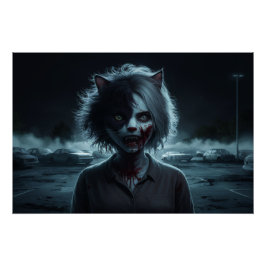 Poster Frau Chat 02