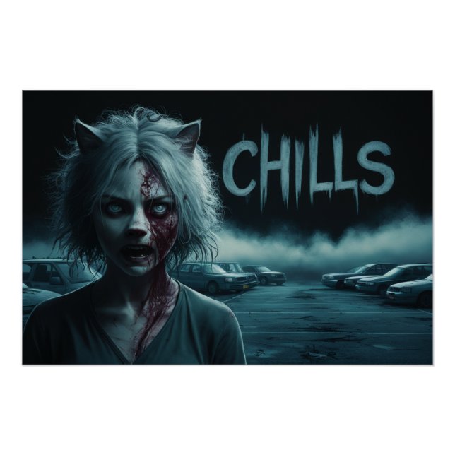 Poster Frau Chat 04 (Vorderseite)