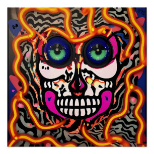 Poster Frayed, Fried and Freshly Mored