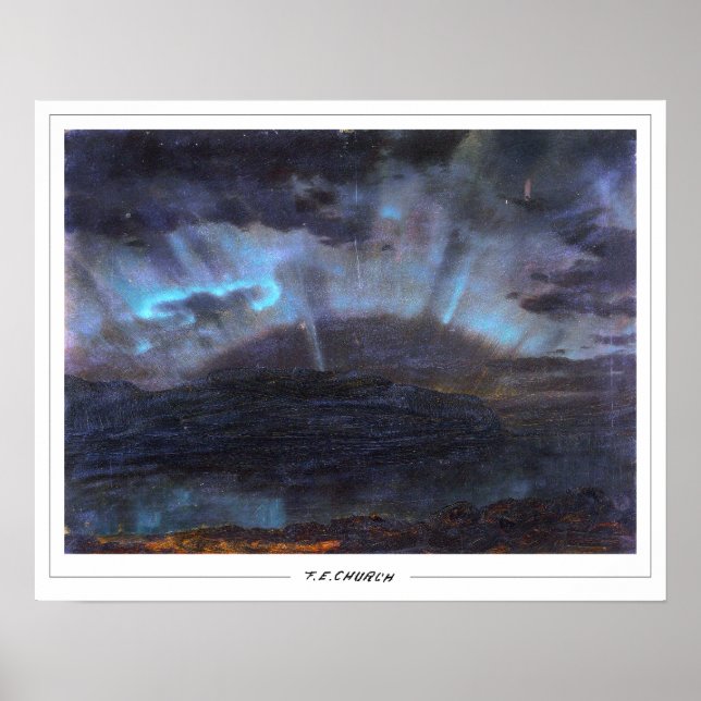 Poster Frederic Edwin Church Beaux-Arts #392 (Devant)