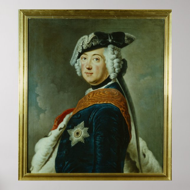 Poster Frédéric II le Grand de Prusse (Devant)