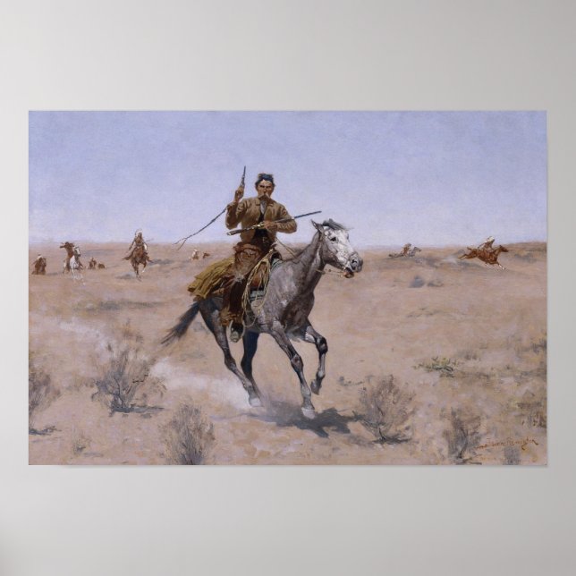 Poster Frederic Remington Art (Devant)