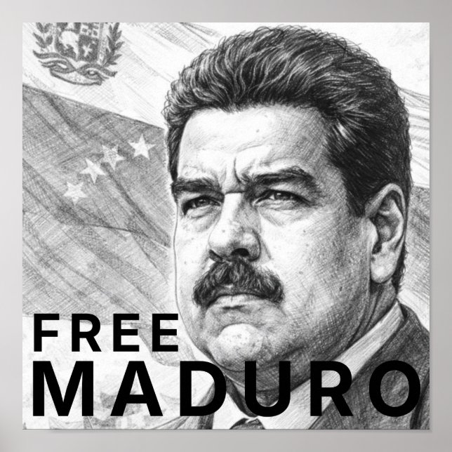 Poster Free Maduro (Devant)