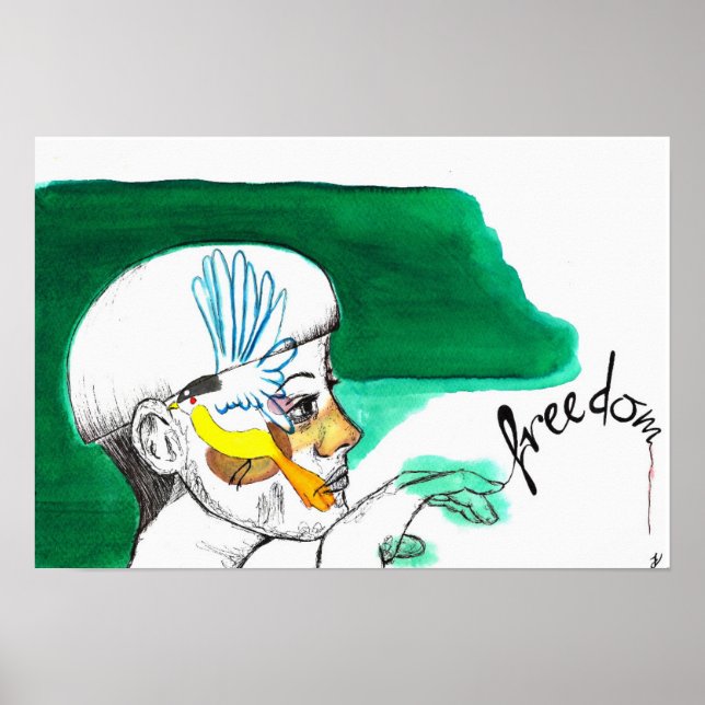 Poster "Freedom" (Vorne)