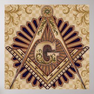 Poster Freemason