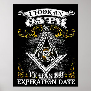 Poster Freemason