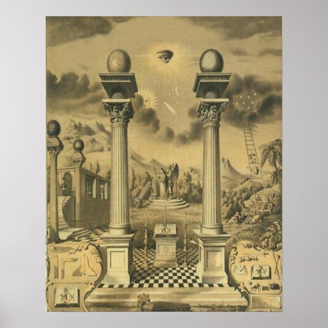 Poster Freemason (Devant)