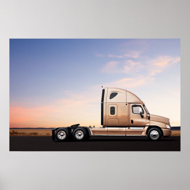 Poster Freightliner Cascadia #8 (Devant)