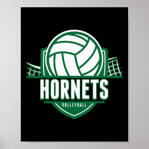 Poster Frelons Volleyll Ck Retour à l'esprit scolaire G