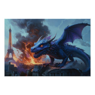 Poster French Fries, Quelqu'Un ? Dragon Art