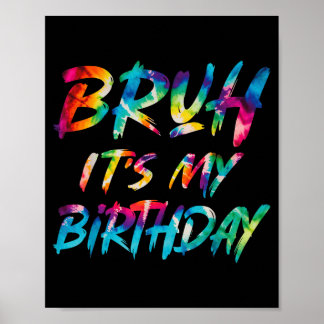 Poster Frère Anniversaire Drôle Anniversaire Citation Sar