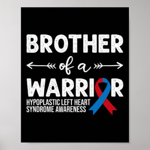 Poster Frère D'Un Syndrome De Guerrier Sensibilisation