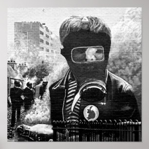 Poster Fresque IRA, Derry