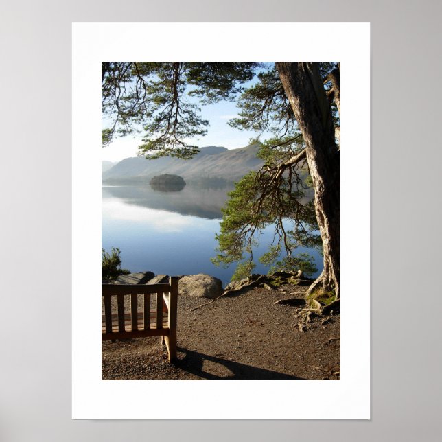 Poster Friar's Crag, Derwentwater, The Lake District (Devant)