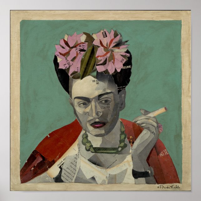 Poster Frida Kahlo par Garcia Villegas (Devant)