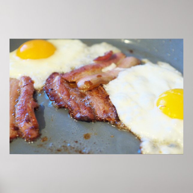 Poster Fried eggs (Devant)