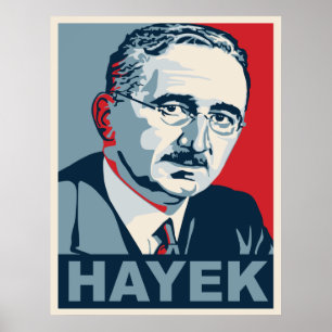 Poster Friedrich Hayek