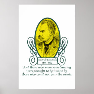 Poster Friedrich Nietzsche