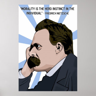 Poster Friedrich Nietzsche