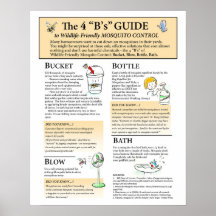 Poster "Friendly Mosquito Solutions Poster"