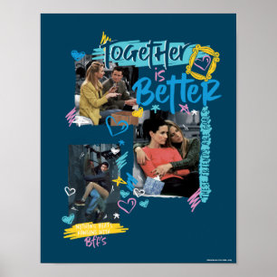 Poster FRIENDS™ Ensemble, c'est mieux