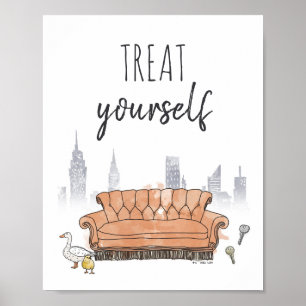Poster FRIENDS™   Friandises pour enterrement de vie de j