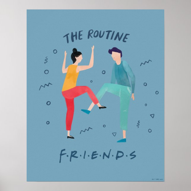 Poster FRIENDS™ | La Routine (Devant)