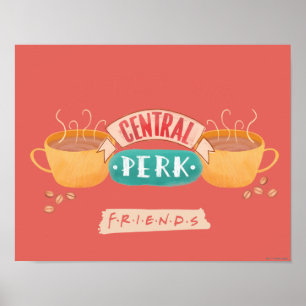 Poster FRIENDS™ Mais d'abord du café - Central Perk
