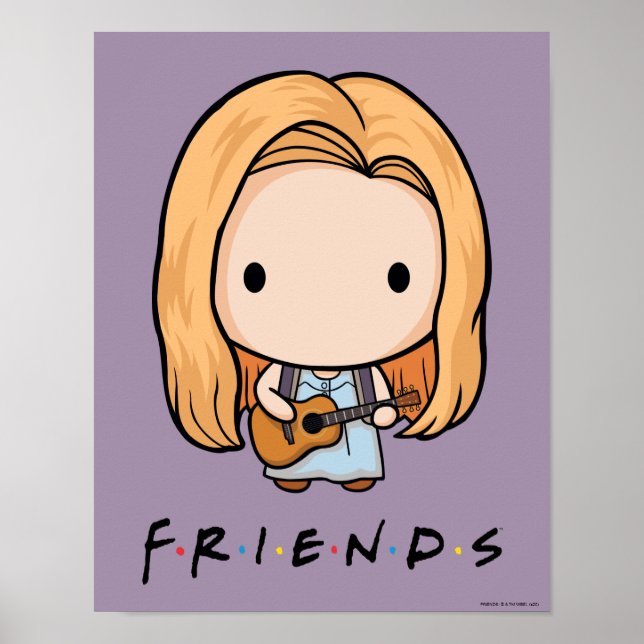 Poster FRIENDS™ | Phoebe Chibi (Devant)