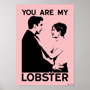 Poster FRIENDS™   Ross & Rachel - Tu es mon homard