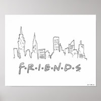 FRIENDS™| Silhouette de New York