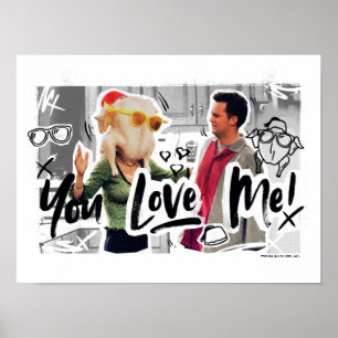 Poster FRIENDS™  Thanksgiving Tête Monica