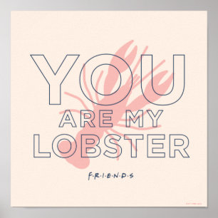 Poster FRIENDS™   Tu es mon homard