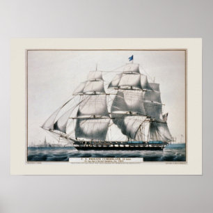 Poster &,'Frigate Cumberland'