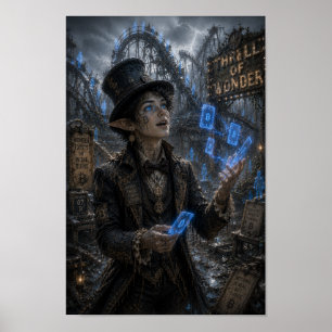 Poster Frisson / Magicien / Montagnes Russes