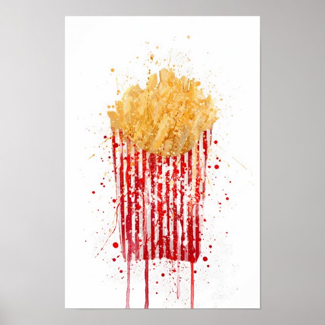 Poster Frites (Devant)