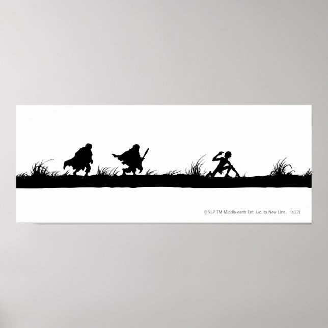 Poster FRODO™, Sam et GOLLUM™ (Devant)