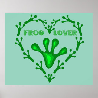 POSTER FROG LOVER 1