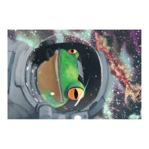 Poster Frogstronaut