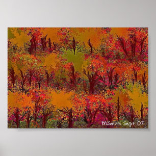 Poster Fromage au cheddar au requin grillé à minuit