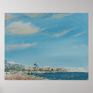 Poster Front de mer de Cannes 2014