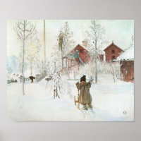 Front Yard et Wash House par Carl Larsson