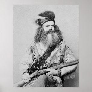 Poster Frontalier, 1864. Photo vintage