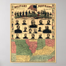 Frontière de guerre civile Portraits militaires 18