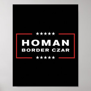 Poster Frontière Tsar Tom Homan Trump Président élu Souti